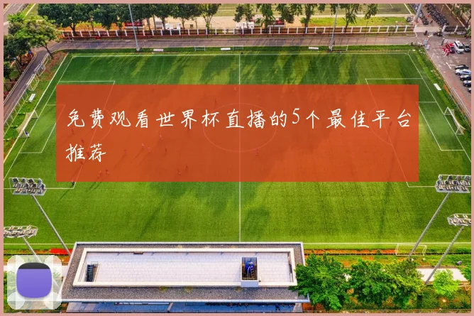 免费观看世界杯直播的5个最佳平台推荐